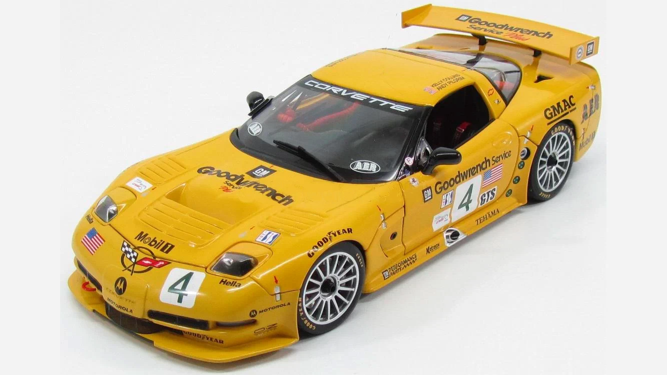 Corvette Generations/C5/C5R 2002 Yellow racer 04.webp